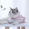 أزياء القط ملابس الكلاب الربيع واللباس الصيفي سترة حبال صغيرة تيدي بومي