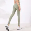 LL246 женские леггинсы для йоги, мягкие, с высокой талией, бесшовные эластичные леггинсы с подтяжкой бедер, повседневные спортивные штаны
