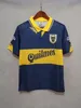84 95 96 97 98 Boca Juniors Retro fotbollströjor Maradona ROMAN Caniggia RIQUELME 1997 2002 PALERMO Fotbollströja Vintage Camiseta de Futbol 99 00 01 02 03 04 05 06 1981