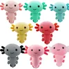 Nette Axolotl Kuscheltiere Spielzeug 20 cm Kawaii Axolotl Plüschtiere Kinderzimmer Bett Dekoration Spielzeug Kinder Geschenke Partybevorzugung Q686