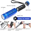 Key Chain Flashlights Uv Flashlight Black Light Mini Handheld Blacklight With Lanyard Assorted Colors Detector For Pet Urine And Dry S Amj6P