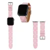 Watch Bands Designer Luxury L Smart Straps for Apple Band 49mm 41mm 45mm 42mm 38mm 44mm 40mmギフトウォッチバンドiwatch 8 7 6 5 4 3 2 1ファッションレザーの男性女性