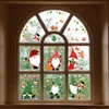 Christmas Decorations Decoration Window Clings 10 Sheets Santa Stickers Snowflakes Cute Deer Home School Office Drop Delivery Amlox