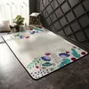 Luxury Carpets designer classic printing large size 150 * 200cm carpet floor mat for Indoor living room and bedroom and Back with anti slip particles