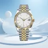 Diamondy zegarek 41 mm nowe męskie zegarki luksusowe WistWatches moda czarna tarcza z kalendarzem składanie soldaru