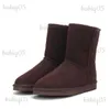 Boots Women short snow Aus 5825 Shearling Bootie Casual Soft comfortable Sheepskin keep warm boots shoes with box card dustbag Beautiful gifts T231104