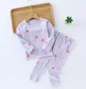The latest panda pijama spring and autumn pure cotton boneless children home clothes many styles to choose support customized logo