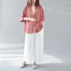 بدلات نسائية Ohryiyie chiffon عازبة الصدر بليزرز والسترات 2023 رقيقة نصف الأكمام السترة بدلة الإناث قمم معطف