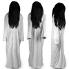 Kostium motywu Halloween Horror Sadako Costume White Red Plus Size Damska sukienka makijażowa panna młoda 230404