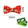 Noeuds papillon 1 PC Cravate de Noël Chemises décontractées pour hommes Femmes Noeud Adulte Cravates Cadeaux de fête