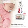 Babyfoons 3,5 inch monitoren WiFi-babycamera Handmatige rotatie Babycamera's Draadloze video Slimme bewaking voor babysit Q231104