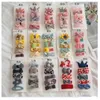 Hair Accessories Children's Headgear Baby Full Fabric Clip 5-piece Set Available In Multiple Colors 5pcs/set