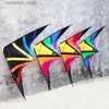 Kite Accessories Free shipping dual line stunt kites flying power kites factory adults kites line kitesurfing chemical door for kite flying Q231104