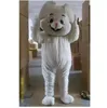 Halloween-Maskottchen-Kostüm, niedliches weißes Kaninchen, Cartoon-Anime-Thema, Charakter, Weihnachten, Karneval, Party, ausgefallene Kostüme, Outfit für Erwachsene