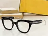 Optiska glasögon för män Kvinnor Retro Designer Fashion Acetate Fiberglass Frames European och American Square Style Anti-Blue Light Lens Plate with Box