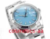 Titta på Mens Automatic Cal.3235 Movement Watches 904L Steel Men VSF 41mm Power Reserve Business ETA Wristwatches Luminous Mechanical Box