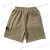 Designer Hommes Shorts Été Haute Rétro Cordon Boussole Badge Violet Étiquette Casual Plage Hommes T230404