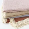 Blankets Selling Solid Color Casual Baby Scarves Cotton Material Skin-friendly Comfortable Soft Bath Towels