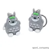 Chat mignon porte-clés dessin animé Animation parc petits cadeaux créatif sac voiture pendentif Anime porte-clés