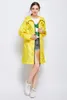 레인 코트 패션 통기성 여성 비옷 얇은 판초 숙녀 방수 레인 재킷 성인 야외 여행 바람 방전 길