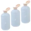 Дозатор для жидкого мыла, 3 шт., дорожная бутылка для шампуня, пластиковые бутылки, крышки для лосьона, пустые болас де