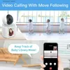 Baby Monitors 1080P Wireless Ip Camera Wifi Surveillance Cameras Infrared Night Vision Two-way Video Call Smart Home PTZ Cameras Baby Monitor Q231104