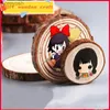 Kitchens Play Food 3-18cm Round Wood Board Pine Wood Chips Unfinished Wood Slice Log Disc DIY Crafts Material Home Decors Ornament Painting ToyL231104