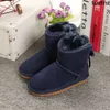 Crianças botas ugglie botas bebê crianças sapatos australiano jovem estudante neve bota arcos clássicos meninas bowknot crianças inverno calçado de couro designer botas martin