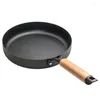 Pans Cast Iron Skillet Frying Pan Non-stick Wok Kitchen Pot Breakfast Omelette Pancake Household Cooking Cookware