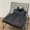 Designer Down Vest Pocket Jacka Parkas Zipper Badge Men's Down Casual Coat North Top flera färger utomhuskläder