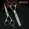 Hair Scissors Titan hairdresser's scissors professional barber tool hairdressing scissors Hair cutting thinning 230403