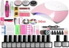 10 kleuren gellak nagellak led uv-lamp droog manicure set acryl kit professionele nail art tool gel polish kit dsPO2557062
