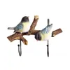 Haken rails muur gemonteerde hanger hoed keyframe vogelhanger metalen rek zware decoratieve uil flamingo giraf 230404