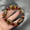 Strand Tibet Retro Üç Göz Dzi Agate