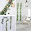 Decorative Flowers 4pcs Artificial Eucalyptus Garland 6Ft Faux Vines Greenery Fake Hanging Leaves Plant Wedding Decor