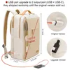 Backpack Multifunctional Travel Woman Airplane Bag Air Women's Style Bags For Women USB Charging Lightweight Laptop Bagpacks