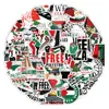 50 STKS Gratis Palestina Stickers Bespaar Palestina Sticker Gemengde Telefoonhoes Bagage Waterdichte Sticker Bulk Veel