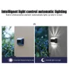 Novelty Lighting Warm White Garden Landscape Steg Deck Lights LED SOLAR LAMP BALCONY FENCE LIGHTS Outdoor Waterproof Path Stair Wall Lighting P230403