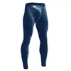 Pantalones de hombre Elástico largo Separado Juventud Sexy Leggings delgados Bolsa