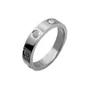 Tornillo anillos de diseño amor anillos de boda para los amantes compromiso punk masculino afortunado diamante día de San Valentín calle casual para mujer anillo bonito aspecto bonito E23