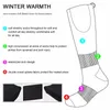 Sports Socks Winter Warm 3.7V Recharegable Battery Heated Electric Cold Autumn LongSocks For Man