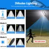 Nouveauté éclairage 10000W amélioré 168LED lampadaire solaire extérieur LED étanche pour mur de jardin lampe solaire à Angle réglable intégré 10000mAH P230403