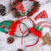 Christmas Decorations Creative Holiday Headbands Party Costume Headwear Ees Hats Reindeer For Accessory Drop Delivery Ammud