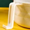 Schüsseln 1 Set Nudelschüssel Auslaufsicherer Behälter aus Kunststoff Ramen mit Essstäbchen Gabel Löffel Studentenwohnheim Zubehör