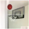 Giocattolo di decompressione per bambini Mini Basket Set da palla Set per bambini Appeso Canestro da basket Porta interna Montato a parete S Sport Trainer Regalo Dro Dhcts