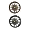 Wanduhren, Vintage-Uhr, stumm, Wohnzimmer, Schlafzimmer, Retro-Stil, Heimbüro, Dekoration, Glocke, hochpräzise, hängende Ornament-Uhr