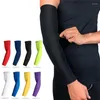 Podkładki kolanowe 1PC cieplejsze zespoły filtra przeciwsłoneczne Summer Running Basketball Cycling Arm Sports Compression Surleyball Ochrona UV