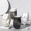 Cinturini intelligenti per cinturino di design per cinturino Apple Watch 49mm 38mm 44mm 45mm serie iwatch 8 9 4 5 6 7 cinturino in rilievo cinturino in silicone 3D modello concavo ap cinturini