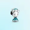 925 Gümüş Fit Pandora Orijinal Takılar DIY Kolye Kadın Bilezik Boncuk Kabak Prenses Serisi Boncuklar