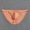 Underpants Men's Briefs Sexy Underwear Cotton Breathable U Convex Pouch Panties Low Rise Lingerie Gay Soft Cool Slip Homme String